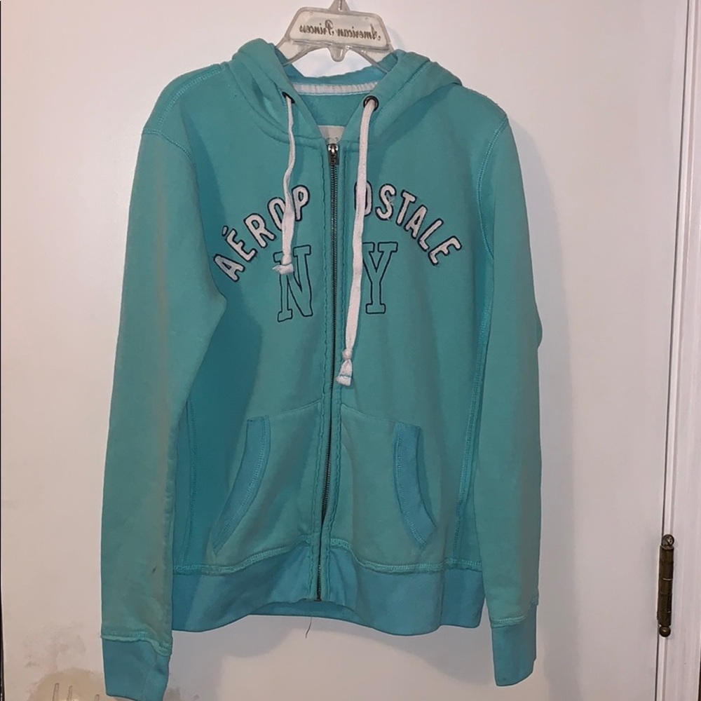Blue Aeropostale hoodie